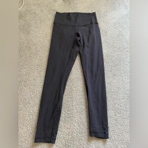 Black high waisted Lululemon leggings